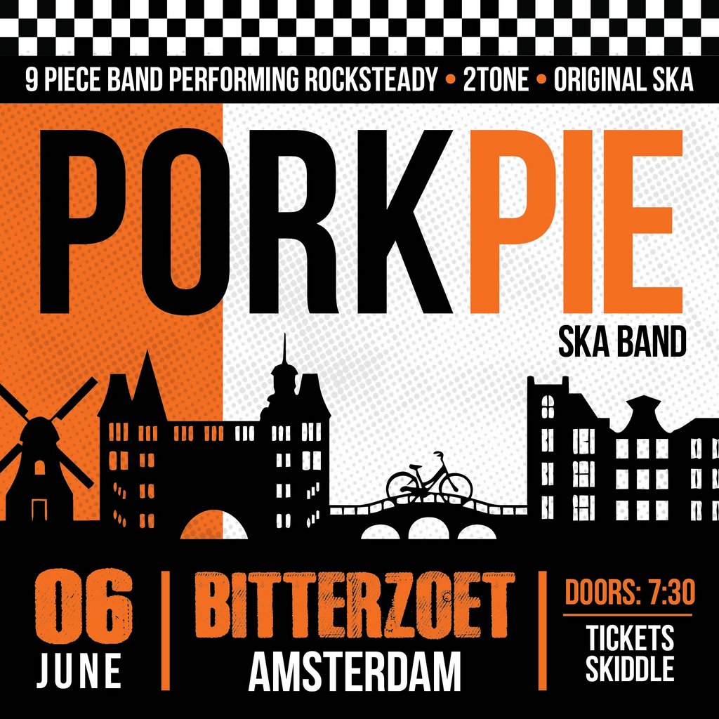 PorkPie Live at Bitterzoet, Amsterdam, Netherlands